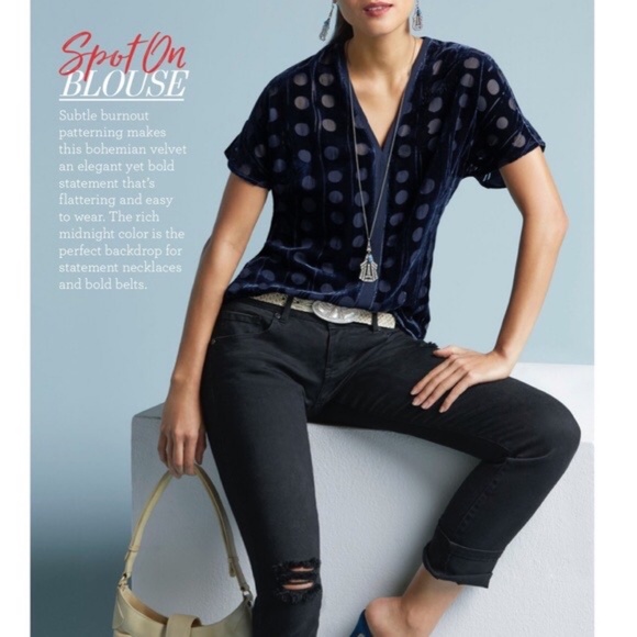 Cabi Slim Boyfriend Distressed Jeans - Picture 3 of 14